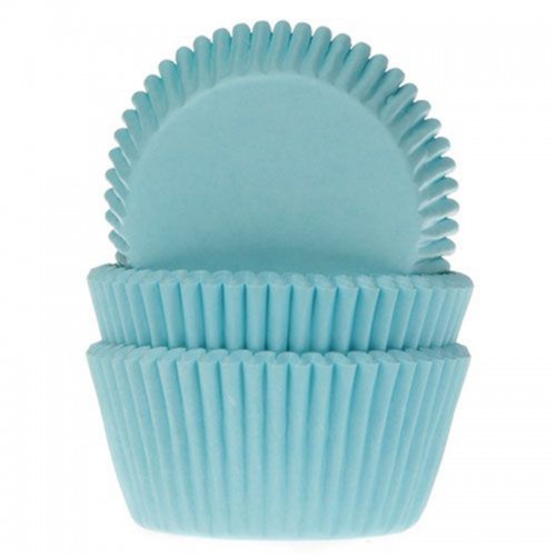 Formas Cupcakes Azul Turquesa